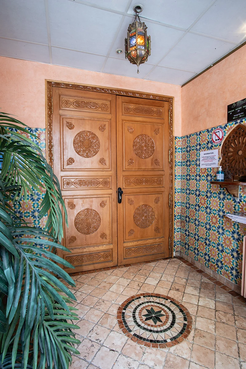 Int&eacute;rieur du Riad &mdash; vue 1